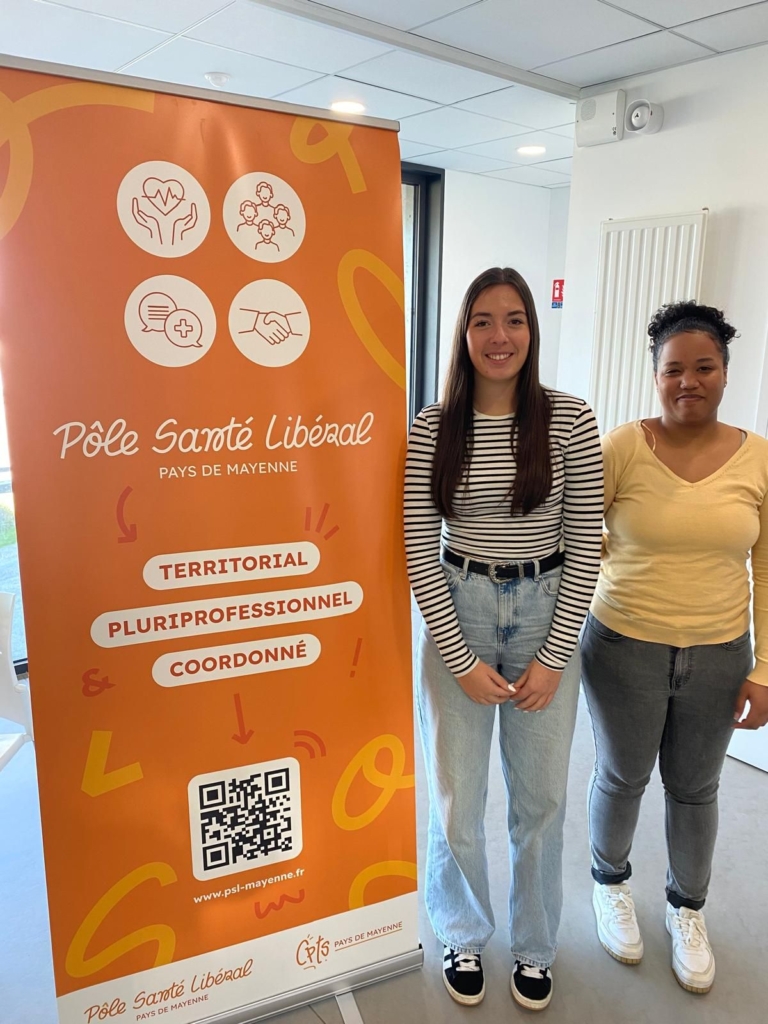 melissa et oceane services civiques au pole de santé